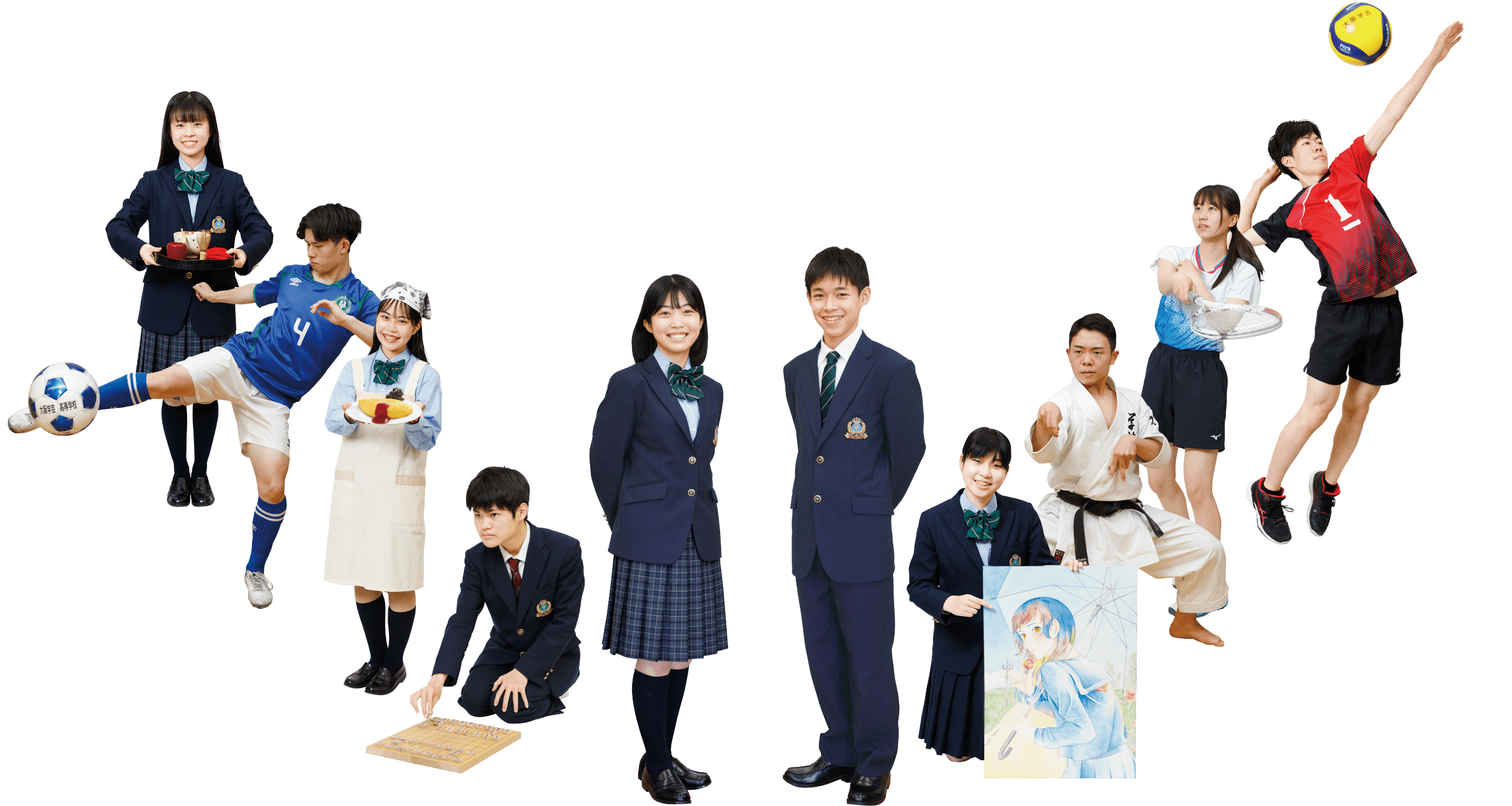 進むペースも、個性も、得意分野もそれぞれ異なる皆さんの未来