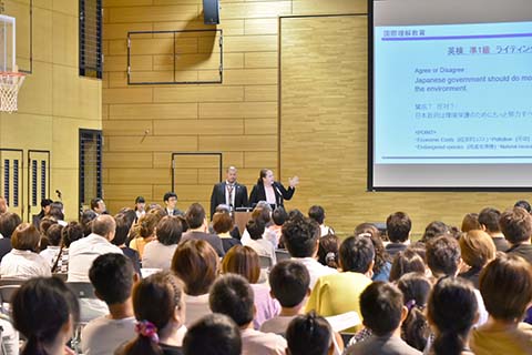 学校説明会の様子