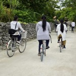竹富島でサイクリング
