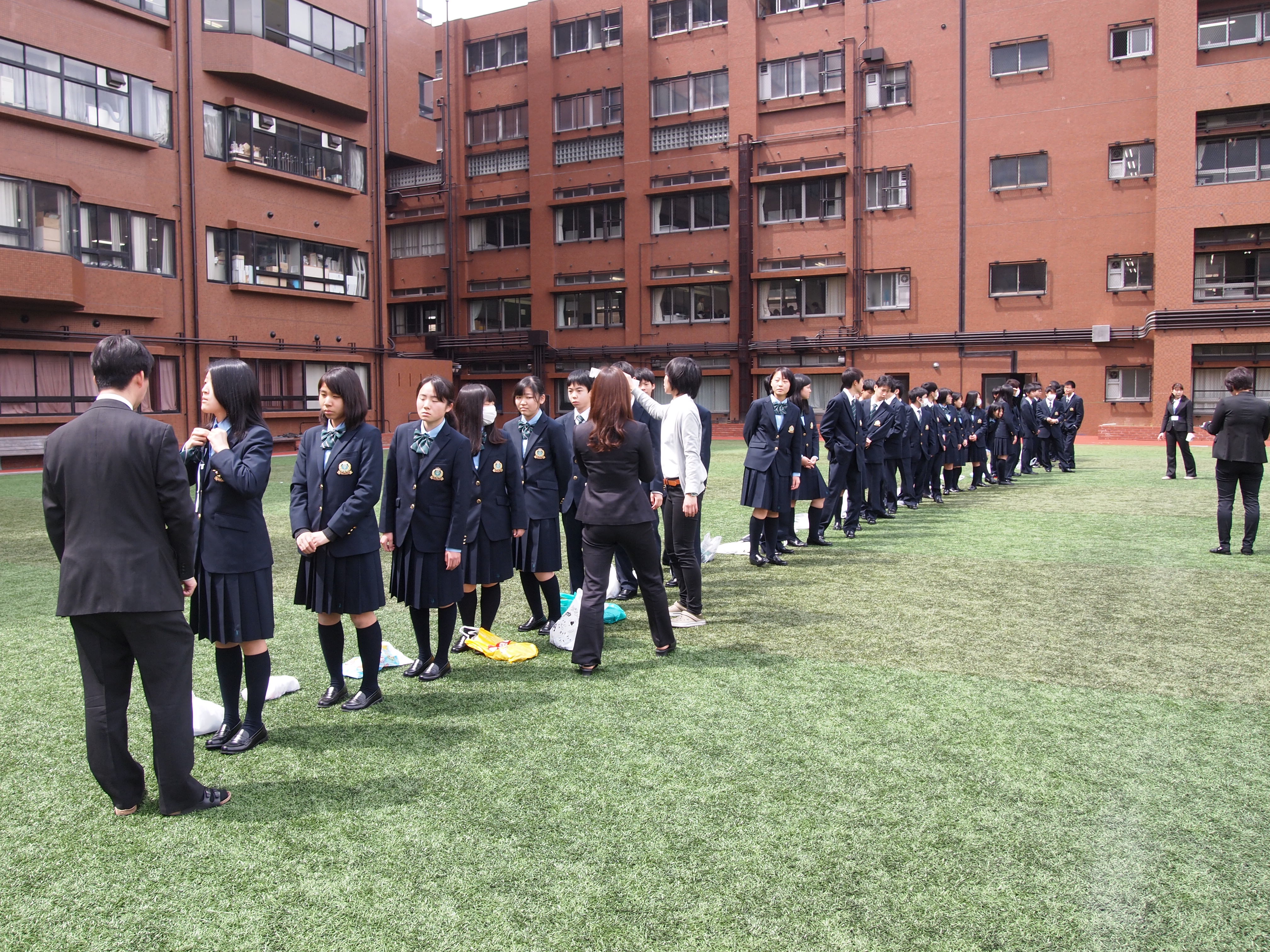 新入生オリエンテーション 大阪学芸高等学校 Osaka Gakugei Senior High School