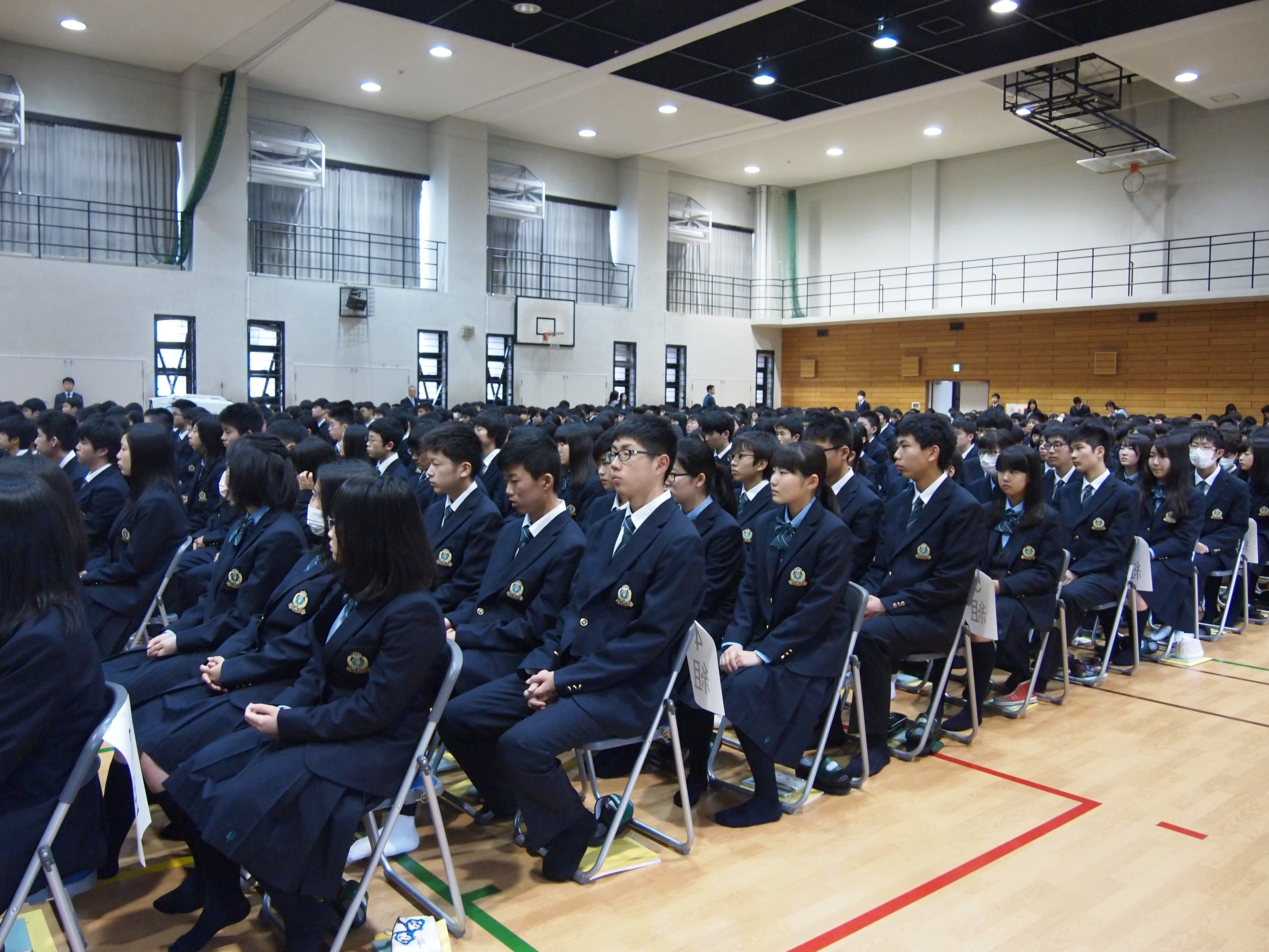 新入生オリエンテーション 大阪学芸高等学校 Osaka Gakugei Senior High School