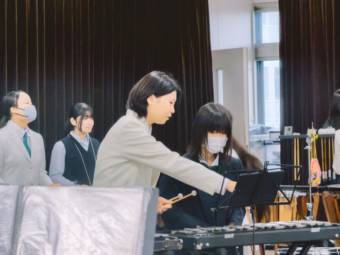 合奏体験に向けて練習